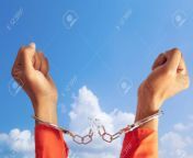122374501 freedom concept two hands of prisoner with broken handcuff for freedom meaning with blue sky at.jpg from 【freedom priceless com】阳光的热度34848
