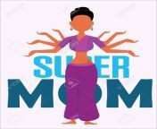 121451231 multitasking super mom concept with indian woman.jpg from super mom indian