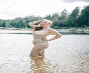 128698579 plus size woman with curvy figure in corset lingerie caucasian xxl chubby girl wanna swimming.jpg from chubby busty