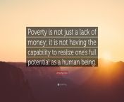 1088677 amartya sen quote poverty is not just a lack of money it is not.jpg from sen quot