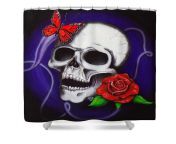 red rose and butterfly skull kelly jean jpgtargetx 16targety0imagewidth819imageheight819modelwidth787modelheight819backgroundcolor281655orientation0 from rose kelly shower