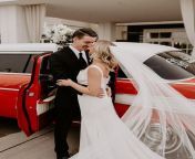 newly wed couple kissing by car.jpg from newly wed couple kissing