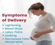 symptoms of delivery 300x300.jpg from 10 months pregnant and delivery in hospital