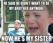 funny brother did not want to be memes 561x420.jpg from little brother fuck big brother gf