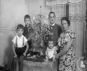 druzina ramovz pri bozicni jelki leto 1935 foto peter lampic hrani mnzs.jpg from isa mnzs
