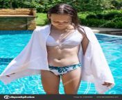 depositphotos 230830820 stock photo young cute teen girl bikini.jpg from young cute bikini white towel comes out pool vacation travel summer activity young cute 133993773 jpg