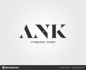 depositphotos 204202040 stock illustration letters logo ank template business.jpg from ank mal