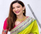 gauahar accessorised her look with and a gold necklace and earrings 202101 1610369703.jpg from naveli dulhan sexphotosww xxx banu