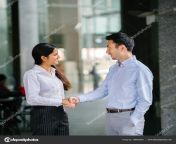 depositphotos 186463400 stock photo two professional businesspeople shake hands.jpg from indian shaking