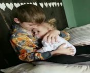brother comforts baby sister.jpg from young sister and brother sleep in same room brot