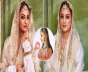 sonakshi sinha looks like a beautiful royal bride of a bygone era in this traditional rajasthani anghrakha silk organza dupatta 001.jpg from marvadi sexy tamil actress sona sex