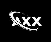 axx logo axx letter axx letter logo design initials axx logo linked with circle and uppercase monogram logo axx typography for technology business and real estate brand vector.jpg from rochanar axx