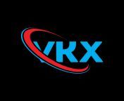 vkx logo vkx letter vkx letter logo design initials vkx logo linked with circle and uppercase monogram logo vkx typography for technology business and real estate brand vector.jpg from vkx