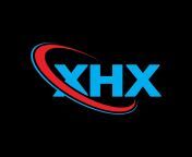 xhx logo xhx letter xhx letter logo design initials xhx logo linked with circle and uppercase monogram logo xhx typography for technology business and real estate brand vector.jpg from xhx 2015