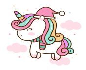 cute unicorn vector kawaii animal christmas character.jpg from kawaii jpg