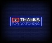 thanks for watching neon signs style text free vector.jpg from thanks for watchingfull video available at hdangels com