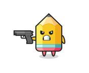 the cute pencil character shoot with a gun free vector.jpg from 3453619 jpg