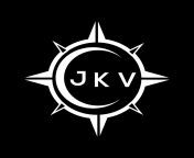 jkv abstract technology circle setting logo design on black background jkv creative initials letter logo vector.jpg from jkv