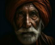 indian old man face generate ai photo.jpg from www indiai oldman to oldman