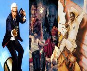 a collage of the posters for the naked gun what we do in the shadows and blazing saddles.jpg from parody film