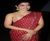 rashmika mandanna hot saree.jpg from hot bengali bhabi red blouse remove and show big breast video
