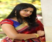 actressalbum com telugu tv actress mounica hot photos in red saree 9 683x1024.jpg from tv actress saree hot