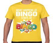 tops t shirt men funny what happens at bingo stays at bingo game fit inscriptions geek.jpg from bingo em casas【gb999 bet】 hlam