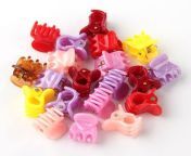 hot sale hair clips claws mini smal clamps cute kids baby solid accessories princess children plastic.jpg from cute small clip
