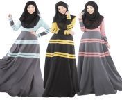 free shipping fashion muslim girl dresses malaysia long dress clothing for islamic women dubai abaya female.jpg from muslim garls