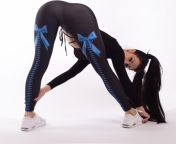 women running leggings yoga pants workout sexy jogging gym clothes printed robbins tie bowknot girls slim.jpg from nextï¿shitee jog