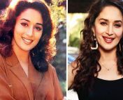 madhuri dixit beauty evolution before after makeup hairstyle.jpg from xxx actrees madhuri dixit