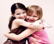 two little girls hugging.jpg from bffs com littile