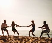 compete in a game of tug of war rf 2 2.jpg from activities on the beach