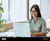 happy indian young woman using laptop computer work study at home office 2c9x5dk.jpg from indian wife work in office sex with bos 3gpmbro n sis x