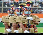 nagaon assam india 15th aug 2021 assam police parade contigents wearing mask due to covid pandemic during the celebration of 75th independence day in nagaon assam india credit diganta talukdaralamy live news 2gdwht7.jpg from অসমীয়া বোৱাৰী sex india video assam