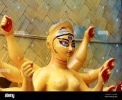 idol makers are doing durga puja with safety measures at potuapara kalighat in kolkata in preparation for the biggest festival of bengal durga puja photo by snehasish bodhakpacific press 2gx59rb.jpg from puja boos hot xxx photo¿