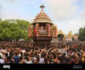 tamil hindu devotees escort the large wooden chariot carrying the idol of lord murugan during the ther festival chariot festival at the nallur kandaswamy kovil nallur temple in jaffna sri lanka on august 21 2017 hundreds of thousands of tamil hindu devotees from across the globe attended this festival photo by creative touch imaging ltdnurphoto 2kd2cte.jpg from jaffna tamil xx
