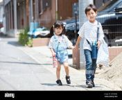 japanese brother and sister going on a shopping trip 2hndmb2.jpg from brother sister japan