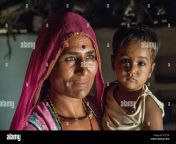 mom and son in a village of western rajasthan ptjttr.jpg from indian village mom and son