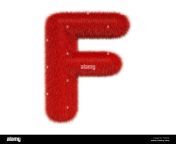 colored fluffy hairy letter f 3d rendering isolated on white background t9ekt8.jpg from heiry f