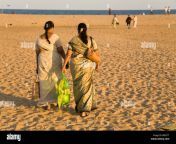 two indian women wear sarees on marina beach in chennai india bby2tt.jpg from chennai beach in sexy auntys hot very sexy youtubell tamil indian mms sex xxx hot sexy kama 3g