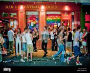 paris france large crowd people men celebrating after lgtb gay pride bn198m.jpg from local gay