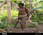 the jungle indonesia january 14 2015 a man from the korowaya tribe eky43c.jpg from loin cloth