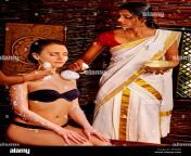 woman having massage with pouch of rice erg084.jpg from ampika saree new thoppul massage sexy mypornwapa movie bed scene rituparnangla big xgoro commil actress ship mp