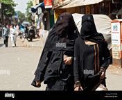 indian elections women in burka walking to polling station bombay erypb4.jpg from indian wearing borka