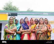 indian rural villager group crowds woman neighbour standing f2yee6.jpg from village group hd