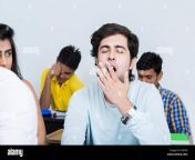 1 indian college young man student yawning sleeping in class kx38ye.jpg from inadian clg sleeping with custmers ajay xxx sxs videos