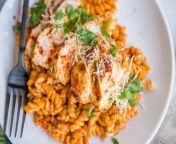 grilled chicken roasted red pepper pasta 7 665x435.jpg from silpa sindey fake naked ac
