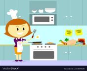 mom cooking in the kitchen vector 3578538.jpg from kitchen sex with mom