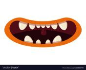 monster mouth creepy and scary funny jaws teeths vector 33815798.jpg from monster in mouth